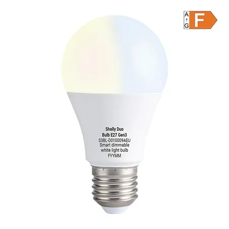 SHELLY Duo Bulb Gen3 E27 LED Bulb